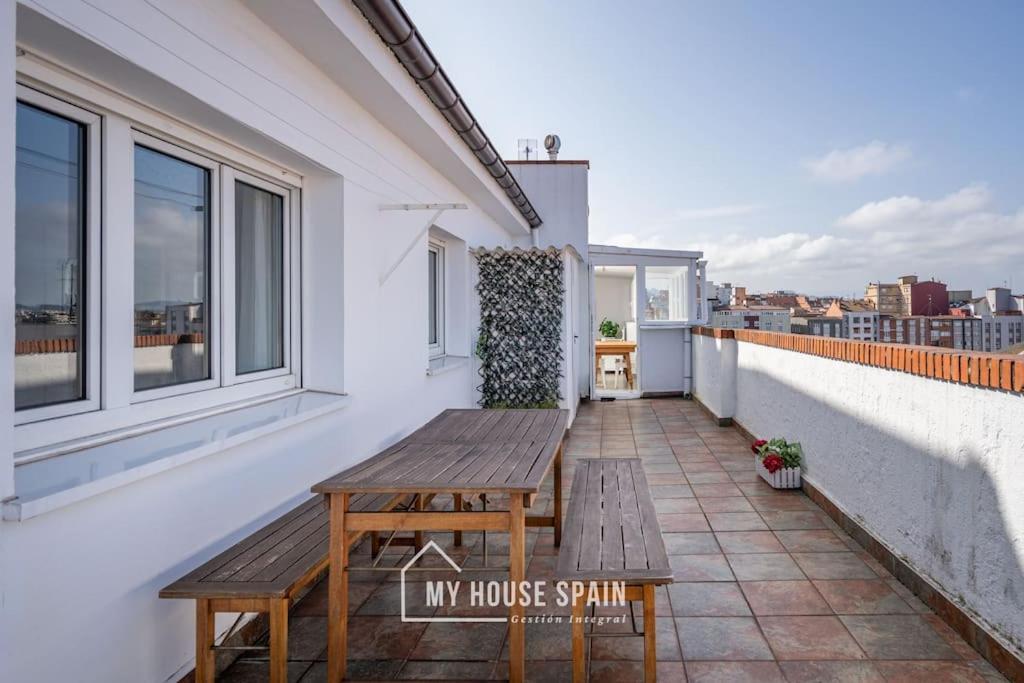 Myhousespain - Atico Con Gran Terraza En Gijón Exterior foto